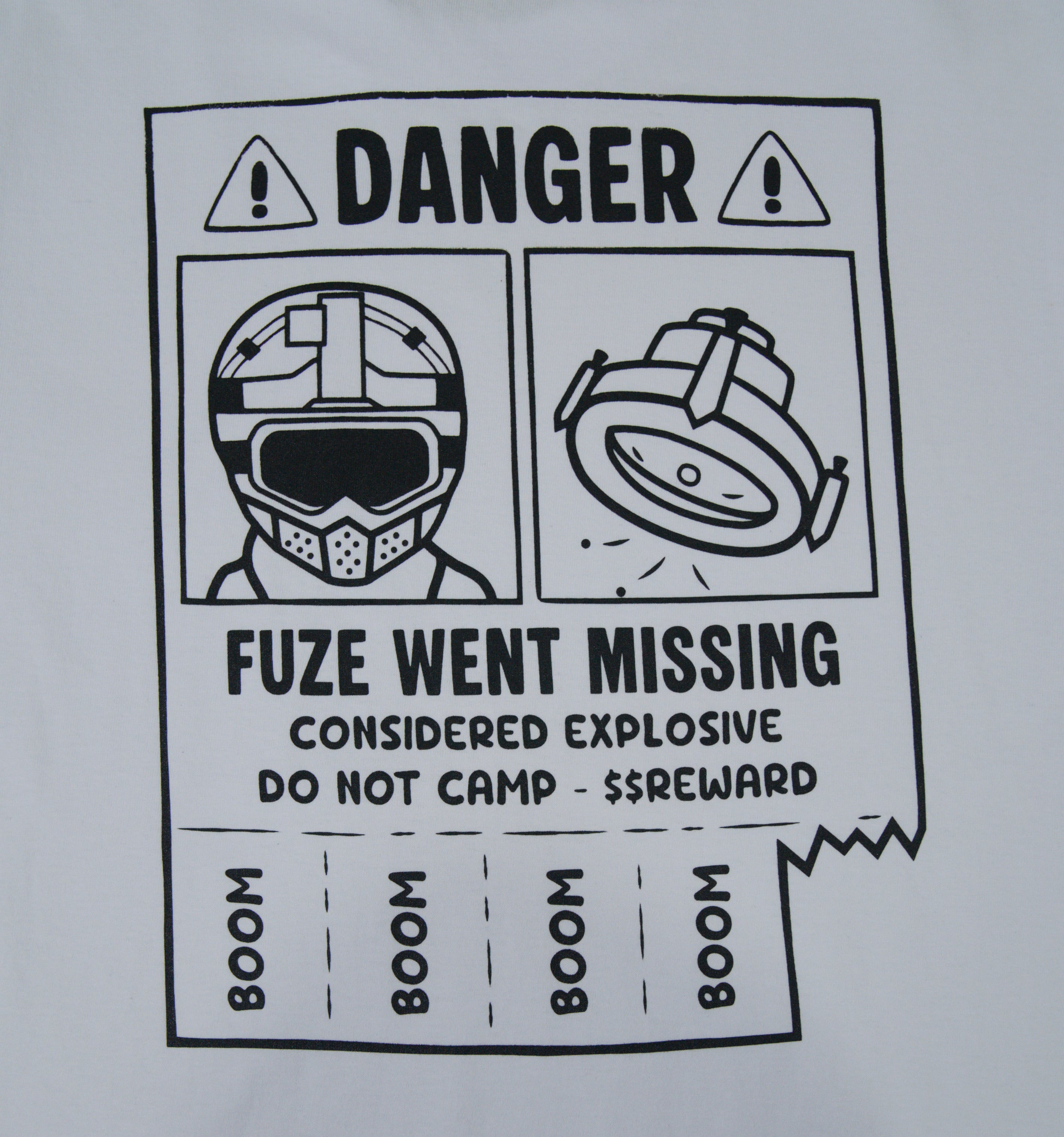 FUZE WENT MISSING